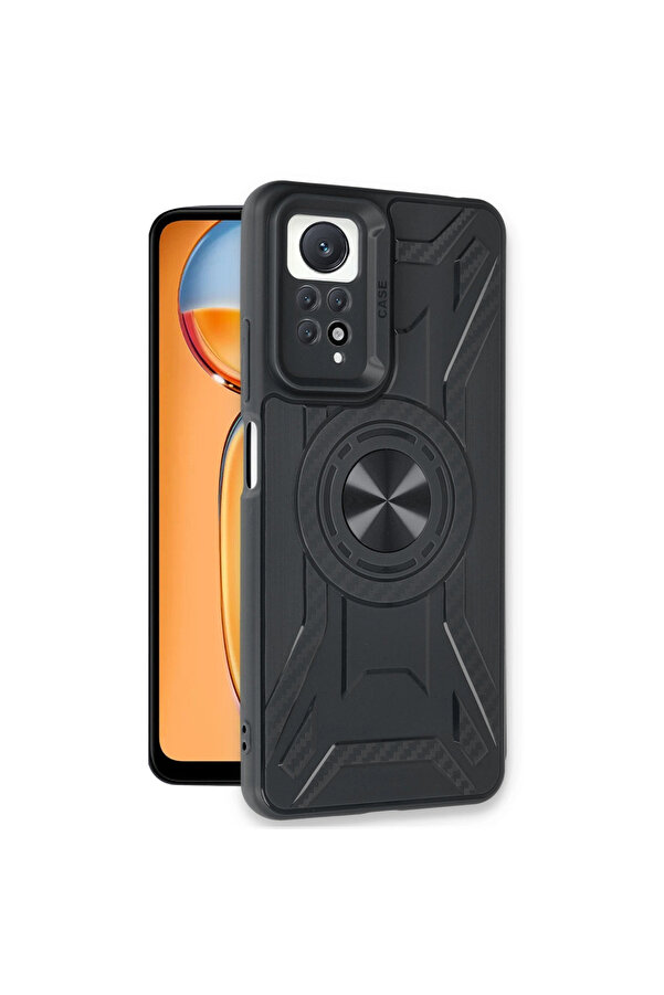Evi̇mdeyokyok Xi̇aomi̇ Redmi̇ Note 12 Pro 4G Kılıf Li̇ncoln Si̇li̇kon - Si̇yah