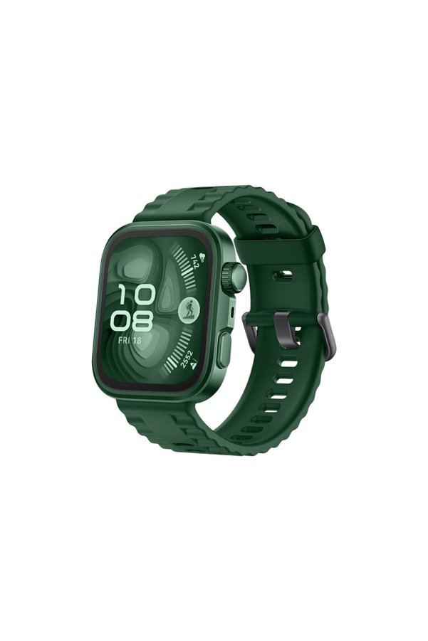 Evimdeyokyok Huawei Fit 4 Nova Silikon Kordon (Saat Değildir) - Koyu Yeşil