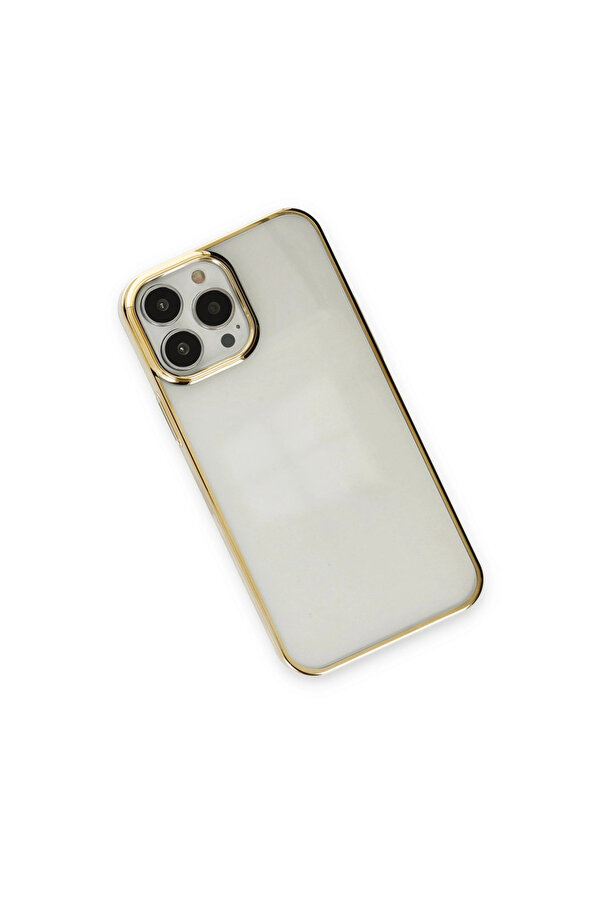 Evi̇mdeyokyok Apple İphone 14 Pro Kılıf Element Si̇li̇kon - Gold