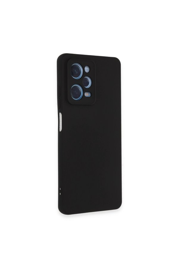 Evimdeyokyok Xiaomi Redmi Note 12 Pro 5G Kılıf Nano İçi Kadife Silikon - Siyah