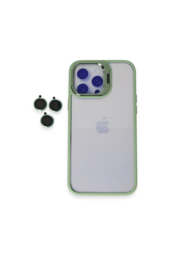 Evi̇mdeyokyok Joko Apple İphone 14 Pro Max Kılıf Roblox Lens Standlı Kapak - Yeşi̇l