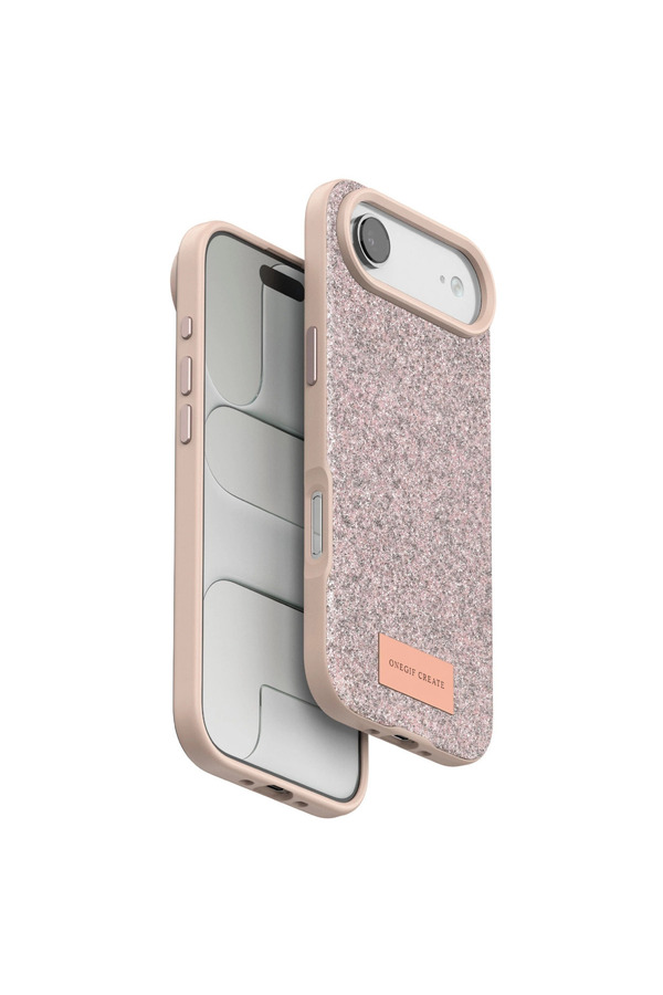 Evi̇mdeyokyok Onegi̇f Apple İphone 17 Ai̇r Bri̇ght Si̇mli̇ Kapak - Pembe