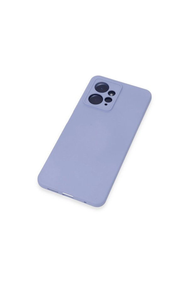 Evimdeyokyok Xiaomi Redmi Note 12 4G Kılıf Nano İçi Kadife Silikon - Lila
