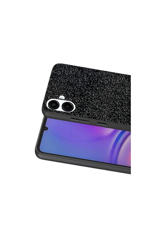 Evi̇mdeyokyok Onegi̇f Samsung Galaxy A07 4G Bri̇ght Si̇mli̇ Kapak - Si̇yah