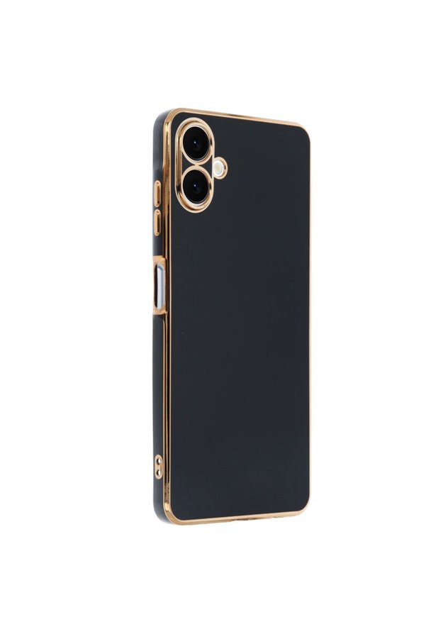 Evimdeyokyok Samsung Galaxy A06 Kılıf Volet Silikon - Siyah