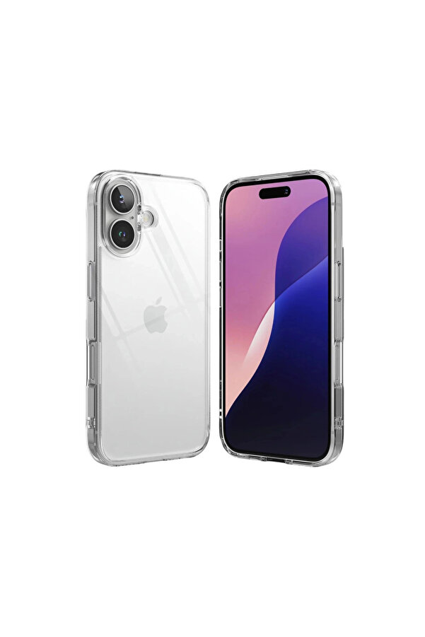 Evi̇mdeyokyok Apple İphone 17 Lüx Şeffaf Si̇li̇kon - Şeffaf
