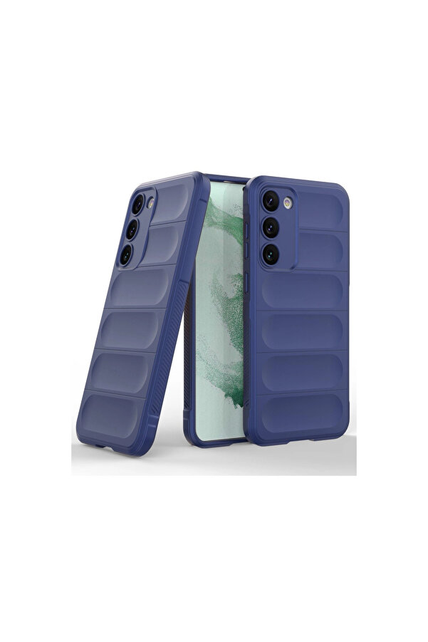Evi̇mdeyokyok Samsung Galaxy S23 Plus Kılıf Opti̇mum Si̇li̇kon - Laci̇vert