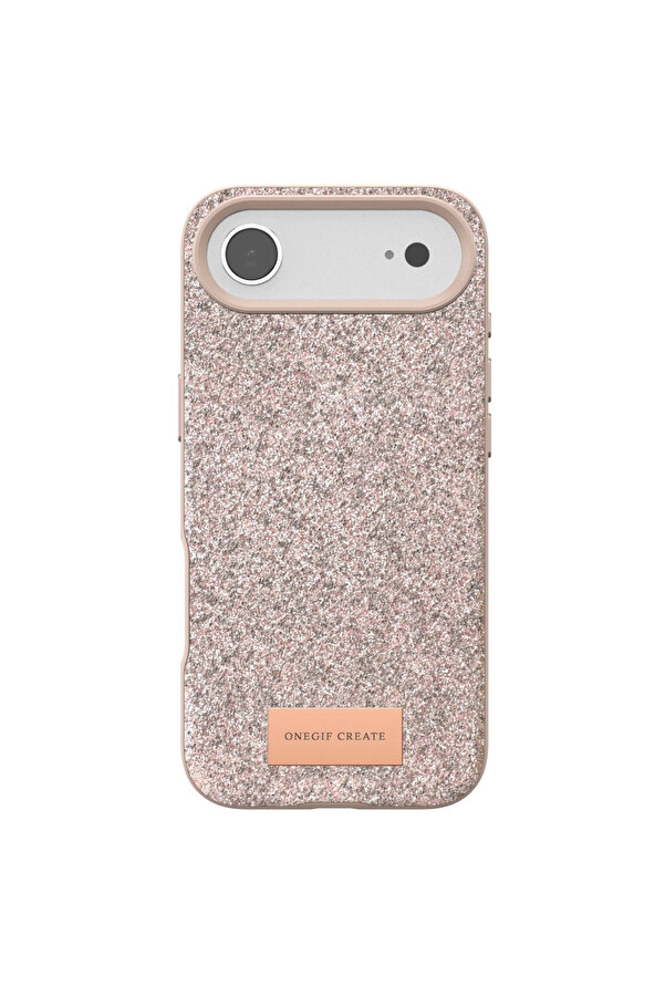 Evi̇mdeyokyok Onegi̇f Apple İphone 17 Ai̇r Bri̇ght Si̇mli̇ Kapak - Pembe