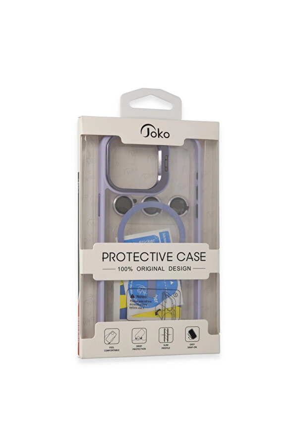 Evi̇mdeyokyok Joko Apple İphone 15 Pro Max Kılıf Roblox Lens Magsafe Standlı Kapak - Koyu Yeşi̇l