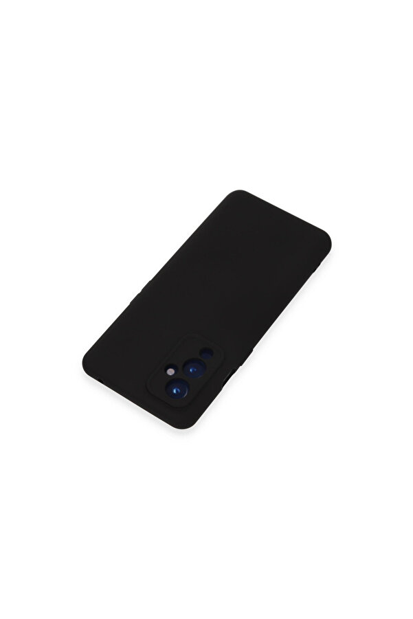 Evi̇mdeyokyok One Plus 9 Kılıf Nano İçi̇ Kadi̇fe Si̇li̇kon - Si̇yah