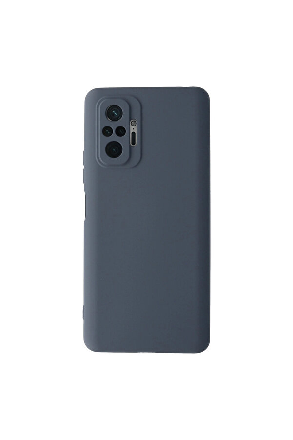 Evi̇mdeyokyok Xi̇aomi̇ Redmi̇ Note 10 Pro Kılıf Nano İçi̇ Kadi̇fe Si̇li̇kon - Gri̇