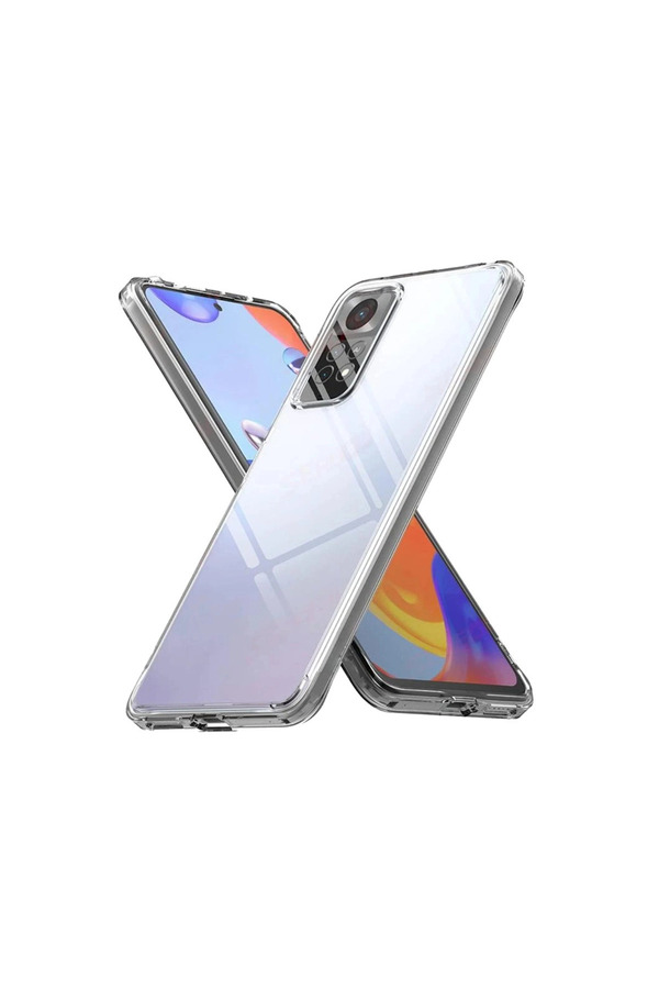 Evi̇mdeyokyok Xi̇aomi̇ Redmi̇ Note 12 Pro 4G Kılıf Lüx Şeffaf Si̇li̇kon