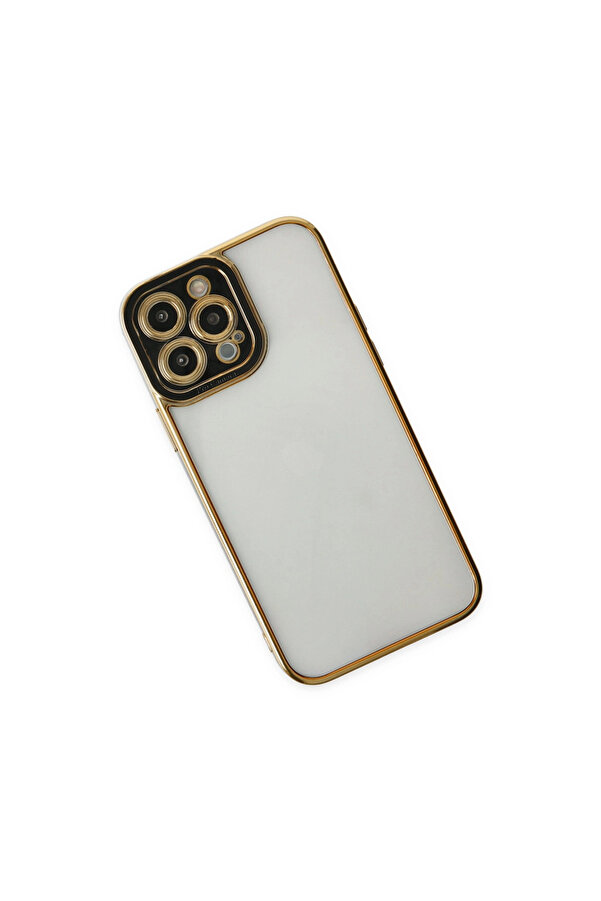 Evi̇mdeyokyok Apple İphone 14 Pro Kılıf Li̇va Lens Si̇li̇kon - Si̇yah