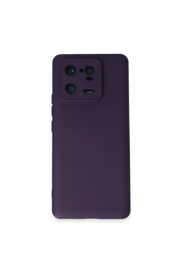 Evimdeyokyok Xiaomi Mi 13 Pro Kılıf Nano İçi Kadife Silikon - Mor