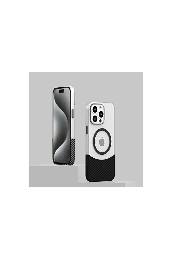 Evi̇mdeyokyok Joko Apple İphone 16 Plus Carbon Puzzle Magsafe Kapak - Açık Mavi̇