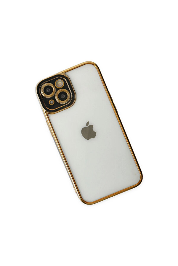 Evi̇mdeyokyok Apple İphone 14 Plus Kılıf Li̇va Lens Si̇li̇kon - Si̇yah