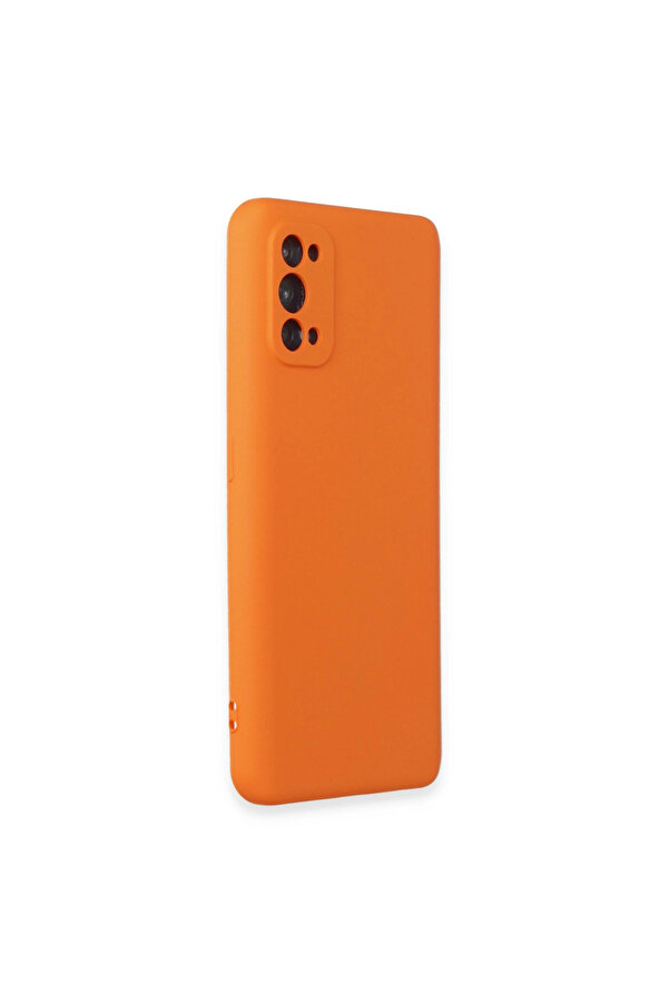 Evi̇mdeyokyok Realme 7 Pro Kılıf Nano İçi̇ Kadi̇fe Si̇li̇kon - Turuncu