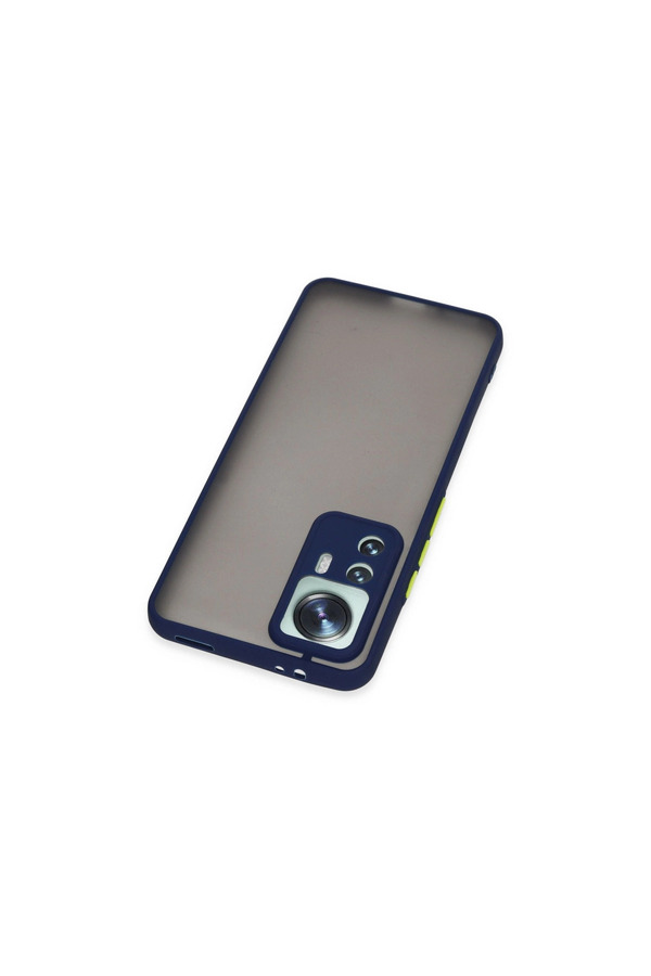 Evimdeyokyok Xiaomi Mi 12T Pro Kılıf Montreal Silikon Kapak - Lacivert