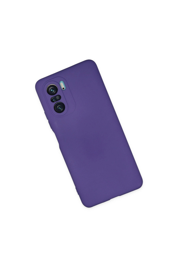 Evimdeyokyok Xiaomi Poco F3 Kılıf Nano İçi Kadife Silikon - Mor