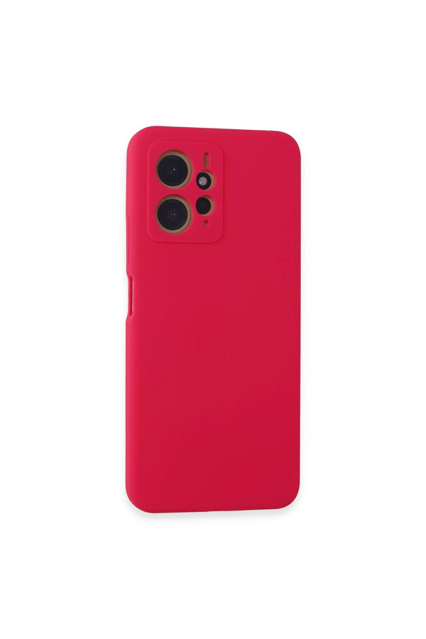 Evi̇mdeyokyok Xi̇aomi̇ Redmi̇ Note 12 4G Kılıf Nano İçi̇ Kadi̇fe Si̇li̇kon - Pembe