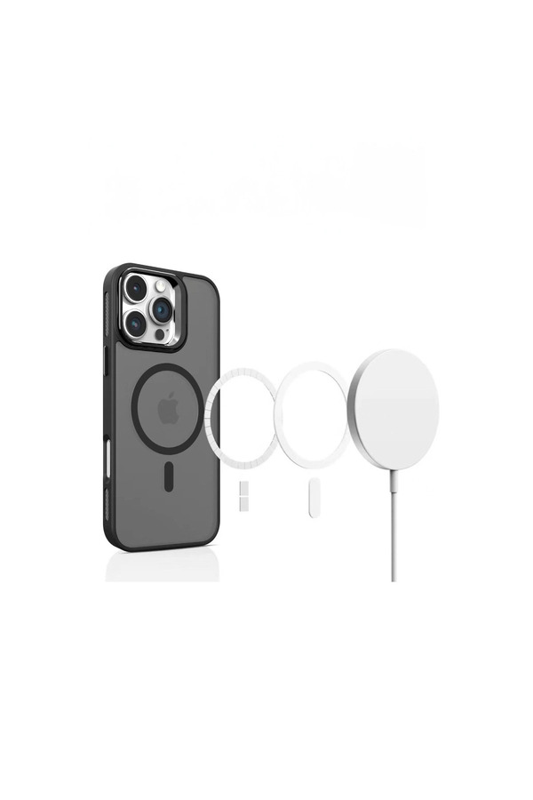 Evi̇mdeyokyok Joko Apple İphone 16 Plus Flet Lens Magsafe Kapak - Koyu Yeşi̇l
