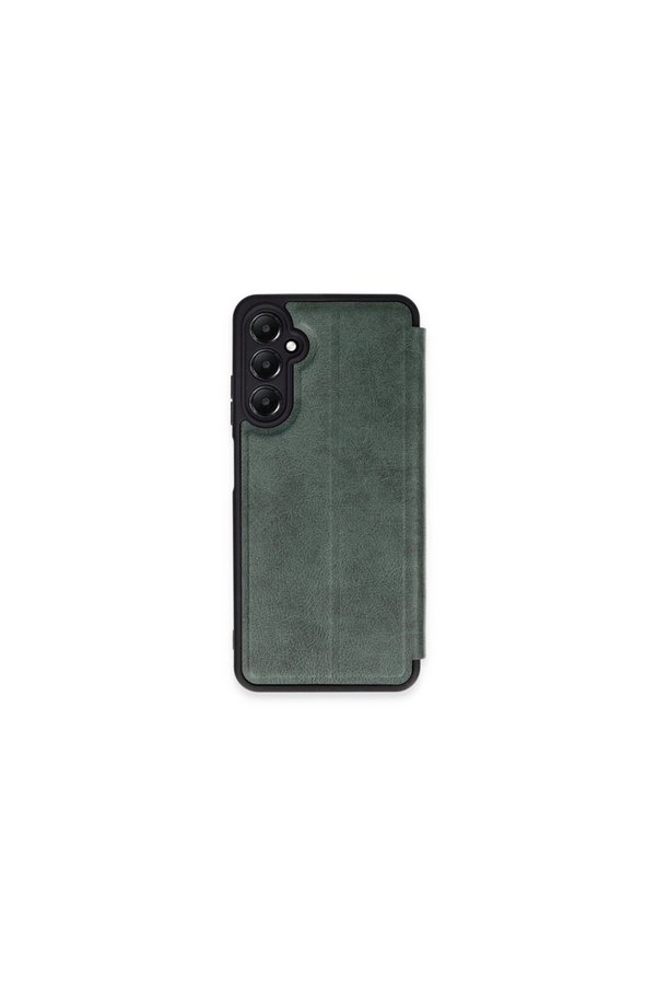 Evimdeyokyok Samsung Galaxy S24 Fe Kılıf Flip Cover - Koyu Yeşil