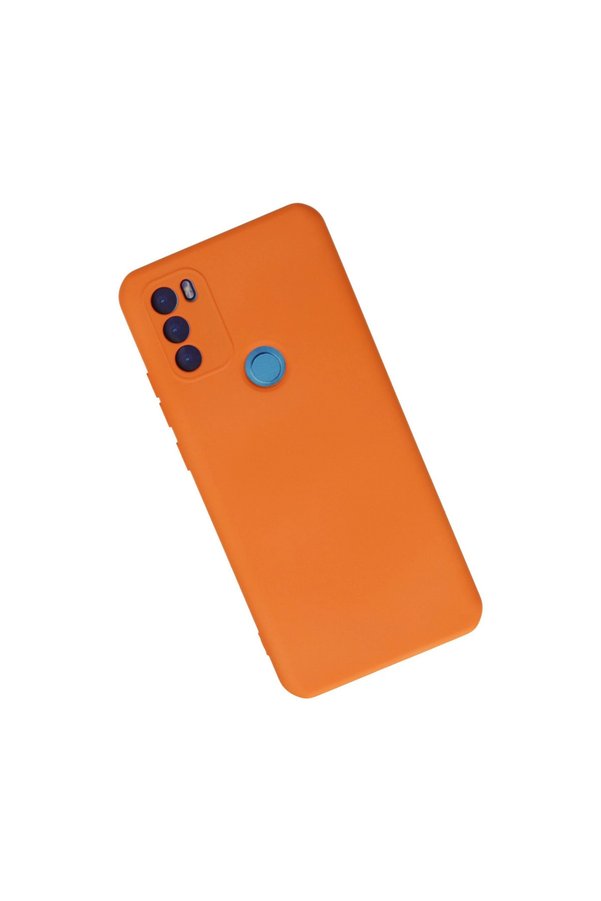 Evi̇mdeyokyok General Mobi̇le Gm 21 Plus Kılıf Nano İçi̇ Kadi̇fe Si̇li̇kon - Turuncu