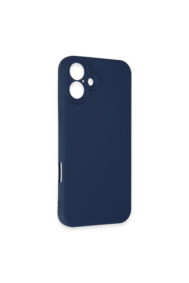 Evimdeyokyok Apple İphone 16 Kılıf First Silikon - Lacivert