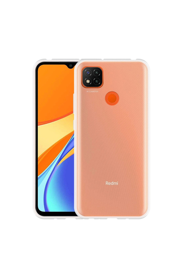 Evimdeyokyok Xiaomi Redmi 9C Kılıf Lüx Şeffaf Silikon
