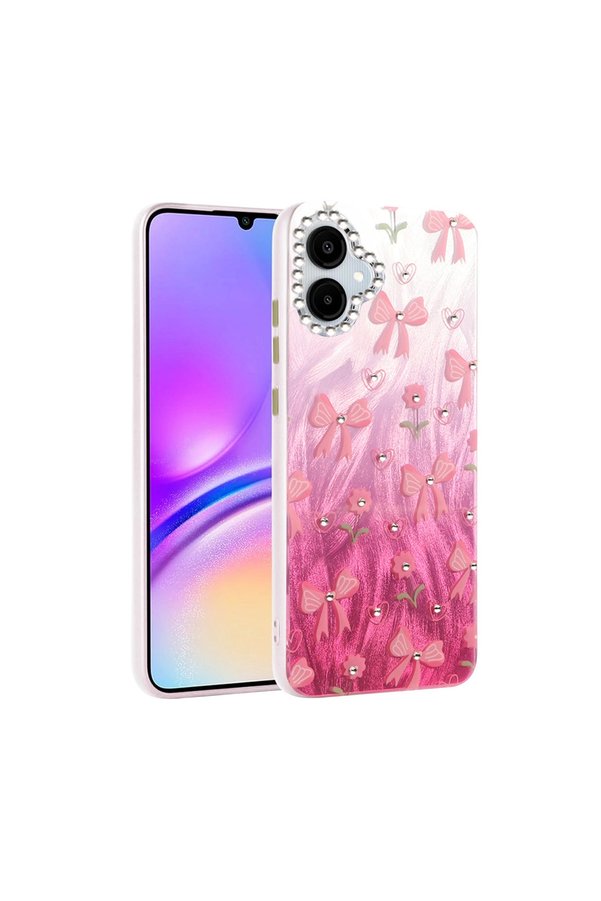 Evimdeyokyok Samsung Galaxy A06 Kılıf Blade Aynalı Desenli Kapak - Desen 3