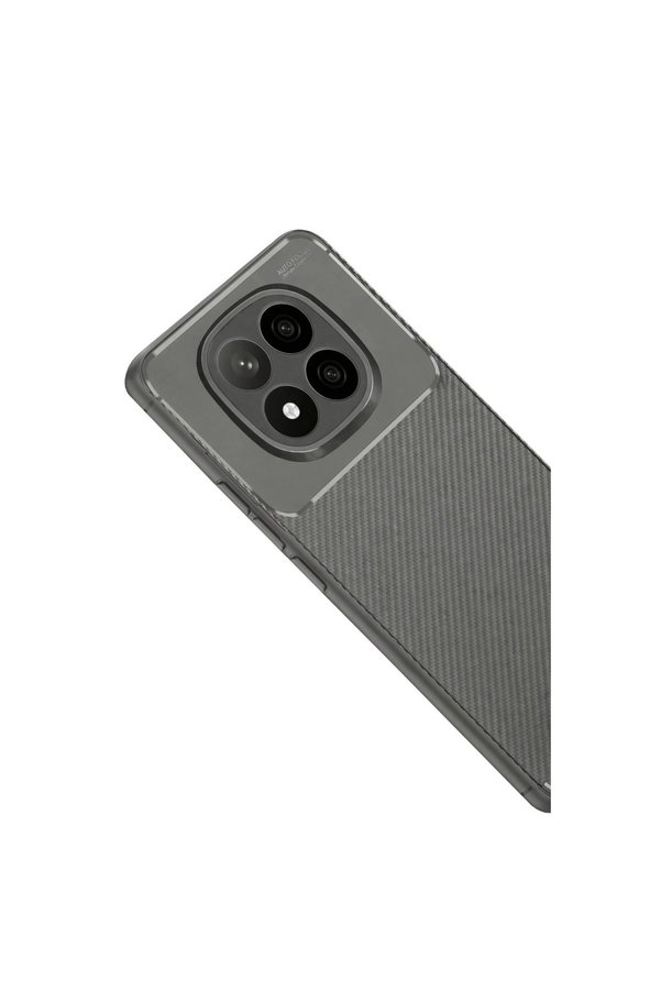 Evi̇mdeyokyok Xi̇aomi̇ Redmi̇ Note 14 Pro Plus Kılıf Auto Focus Karbon Kapak - Gri̇