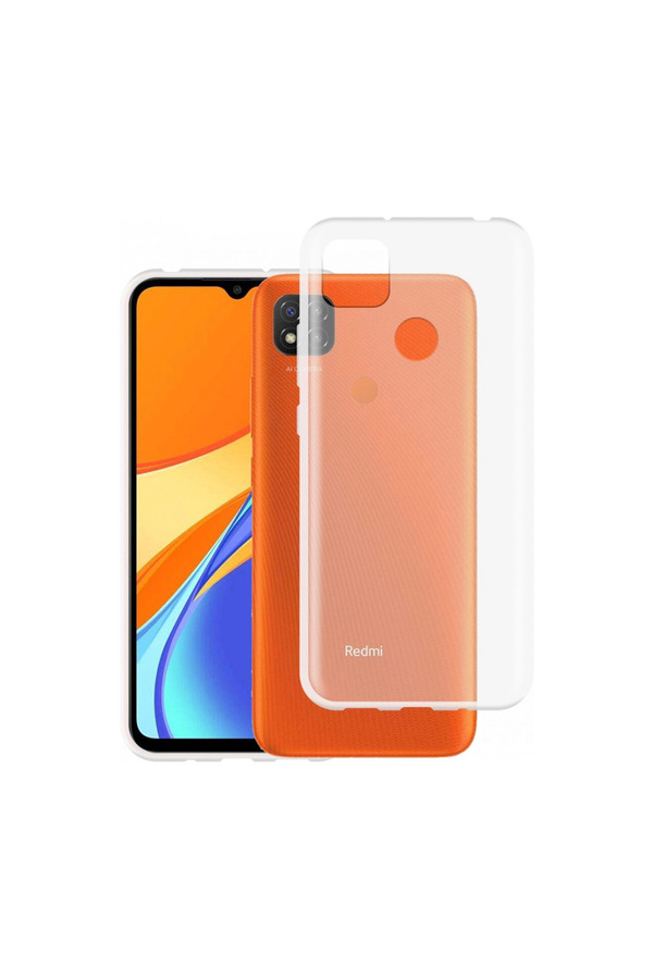 Evimdeyokyok Xiaomi Redmi 9C Kılıf Lüx Şeffaf Silikon