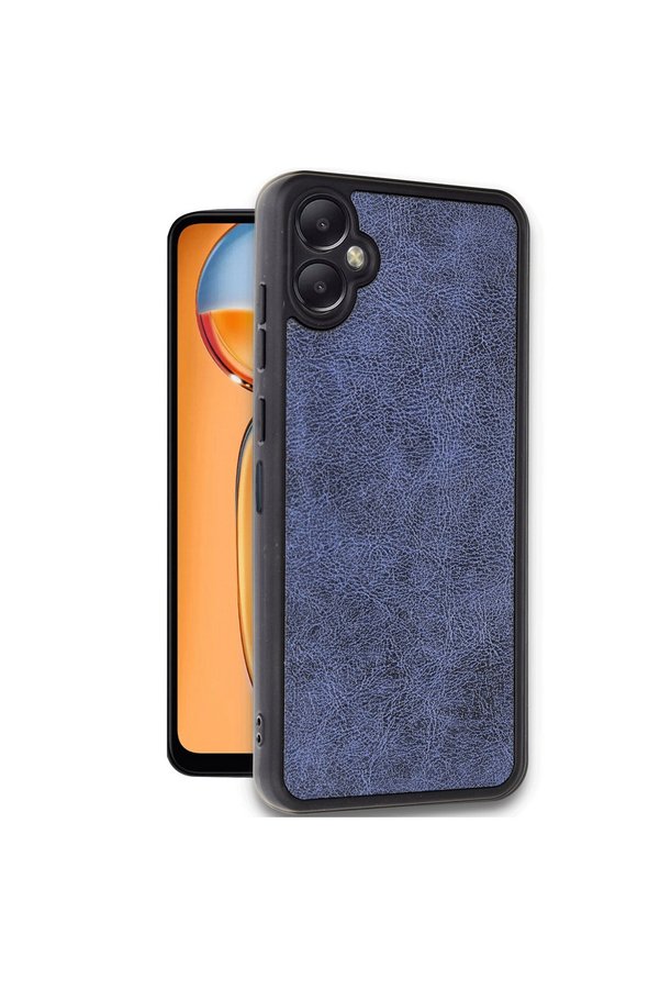 Evimdeyokyok Samsung Galaxy A06 Kılıf Aras Deri Kapak - Lacivert