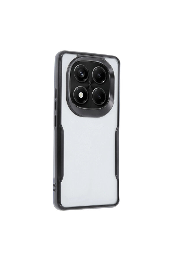 Evi̇mdeyokyok Xi̇aomi̇ Redmi̇ Note 14 Pro Plus Kılıf Boyi̇ Si̇li̇kon Kapak - Si̇yah