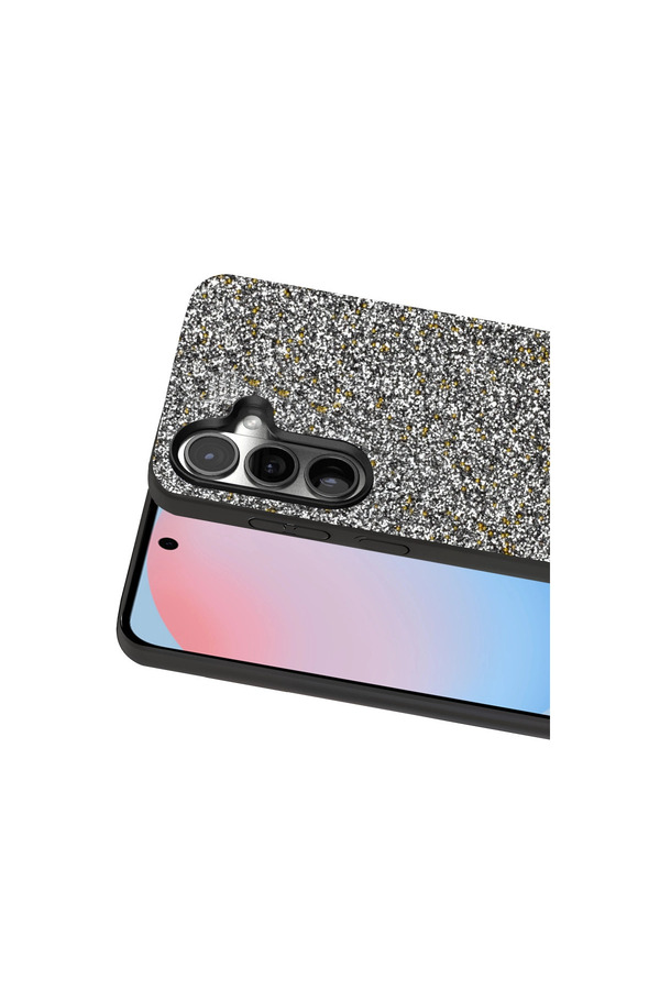 Evi̇mdeyokyok Onegi̇f Samsung Galaxy S24 Fe Bri̇ght Si̇mli̇ Kapak - Gold