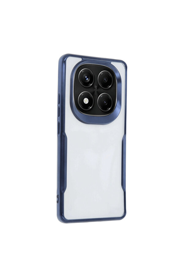 Evi̇mdeyokyok Xi̇aomi̇ Redmi̇ Note 14 Pro 4G Kılıf Boyi̇ Si̇li̇kon Kapak - Laci̇vert