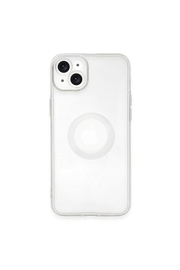 Evi̇mdeyokyok Apple İphone 14 Plus Kılıf Santa Lens Si̇li̇kon - Şeffaf