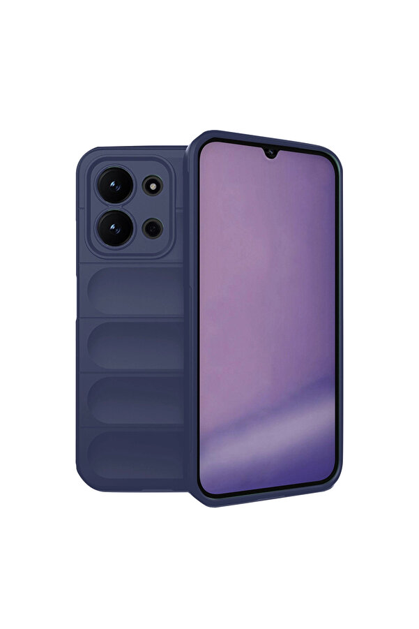 Evi̇mdeyokyok Xi̇aomi̇ Redmi̇ 15C 4G Opti̇mum Si̇li̇kon - Laci̇vert