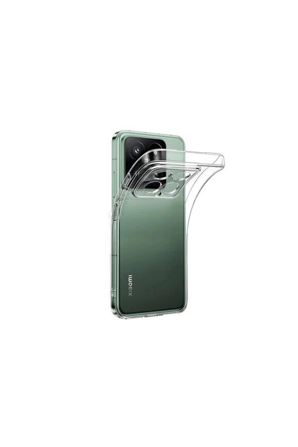 Evimdeyokyok Xiaomi Mi 14T Pro Kılıf Lüx Şeffaf Silikon