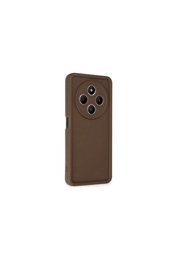 Evimdeyokyok Xiaomi Redmi 14C Kılıf Viera Silikon - Kahverengi