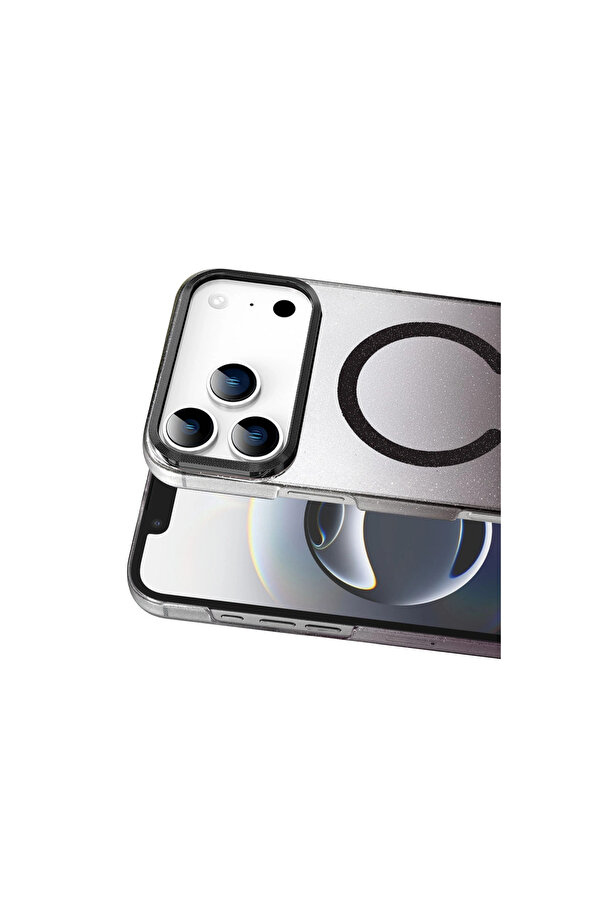 Evi̇mdeyokyok Apple İphone 17 Pro Glossy Magsafe Kapak - Si̇yah