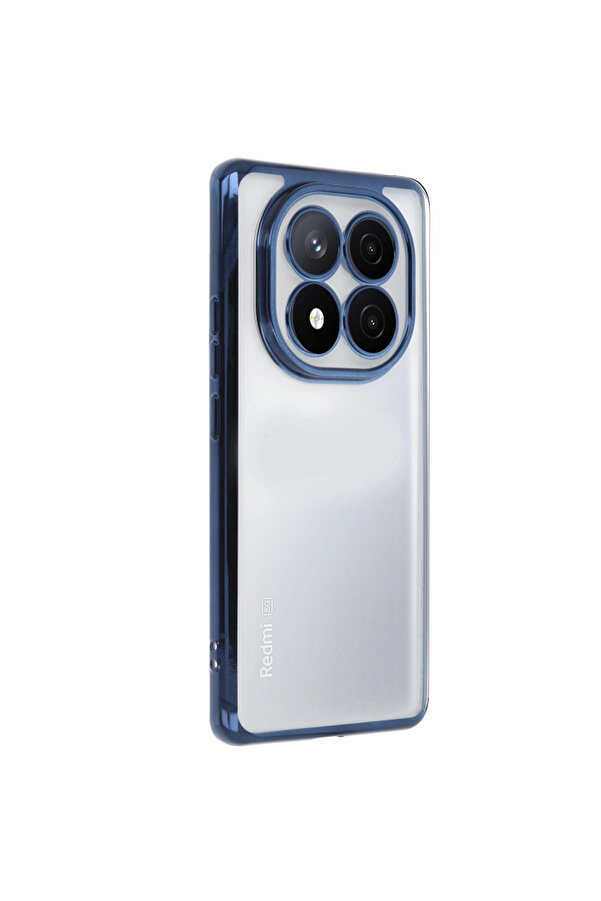 Evi̇mdeyokyok Xi̇aomi̇ Redmi̇ Note 14 Pro Plus Kılıf Razer Lensli̇ Si̇li̇kon - Laci̇vert