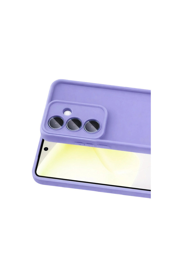 Evi̇mdeyokyok Samsung Galaxy A57 5G Vi̇era Si̇li̇kon - Li̇la