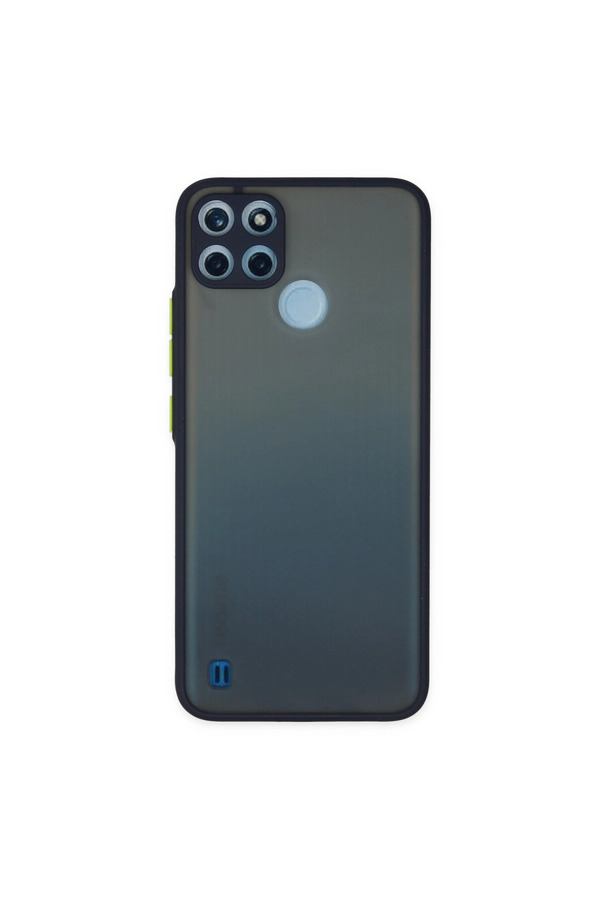 Evimdeyokyok Realme C21Y Kılıf Montreal Silikon Kapak - Lacivert