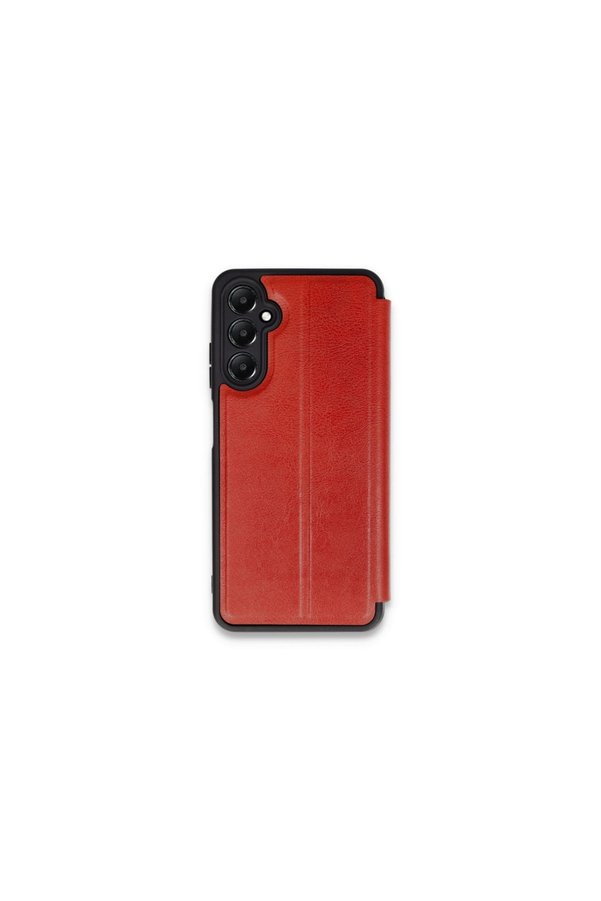 Evimdeyokyok Samsung Galaxy S24 Fe Kılıf Flip Cover - Kırmızı