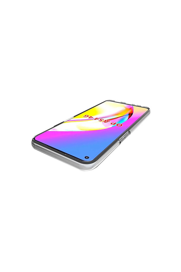 Evimdeyokyok Oppo A54 4G Kılıf Deluxe 2Mm Şeffaf Silikon - Şeffaf