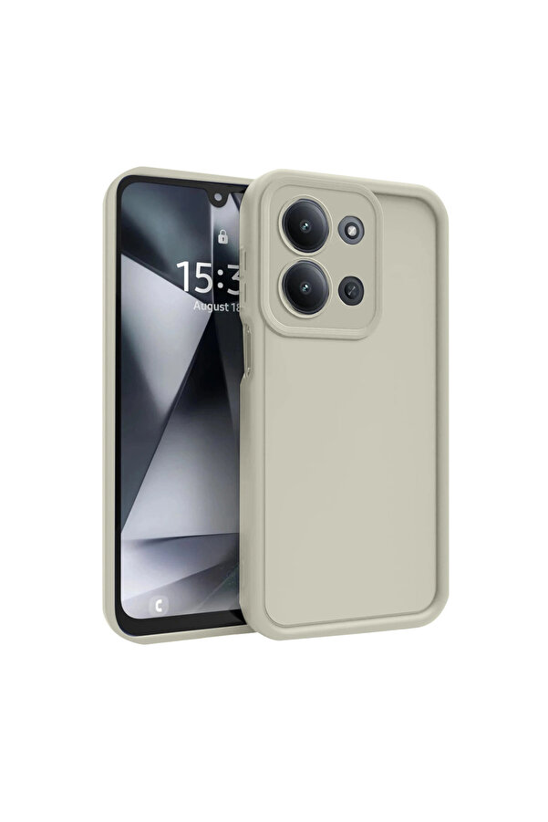 Evi̇mdeyokyok Xi̇aomi̇ Redmi̇ 15C 4G Vi̇era Si̇li̇kon - Krem