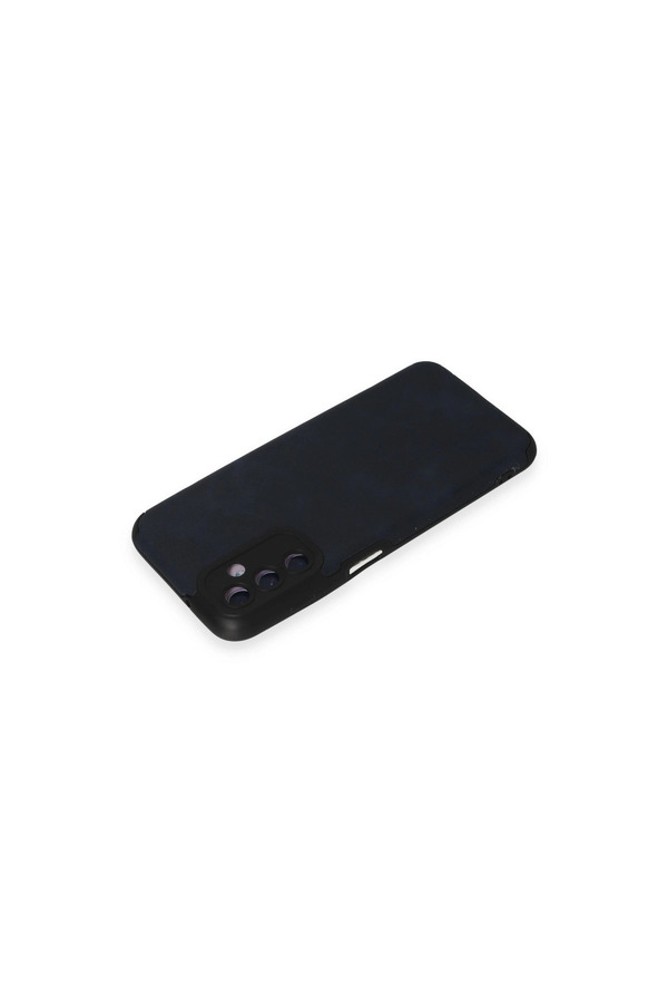 Evi̇mdeyokyok Samsung Galaxy M14 5G Kılıf Loop Deri̇ Si̇li̇kon - Laci̇vert