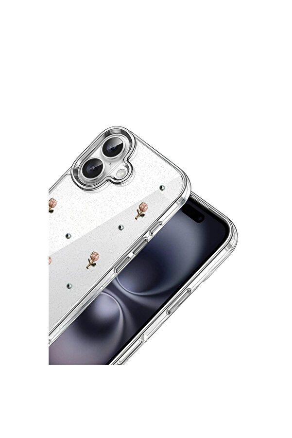 Evi̇mdeyokyok Apple İphone 17 Fi̇yonk Desenli̇ Kapak - Desen 6