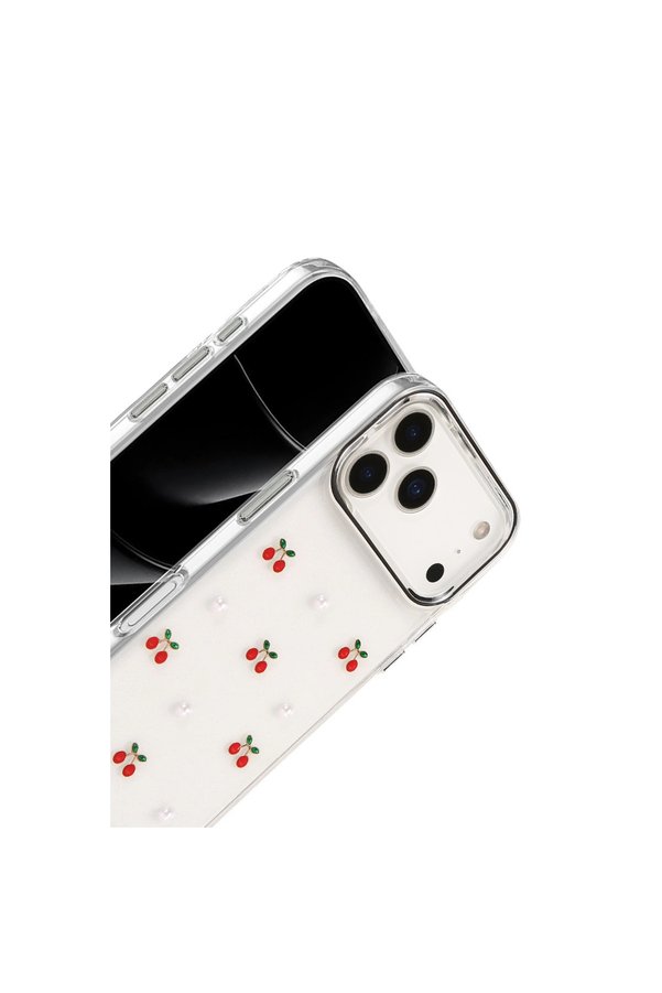 Evi̇mdeyokyok Apple İphone 17 Pro Fi̇yonk Desenli̇ Kapak - Desen 9